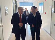 浦东新区管小军副区长一行来亿万先生mr考察指导事情