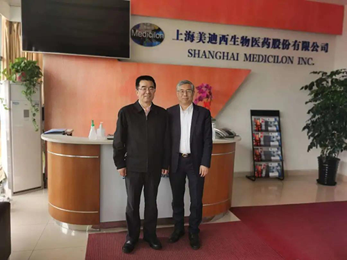 中国药科大学党委书记金能明率队赴亿万先生mr调研