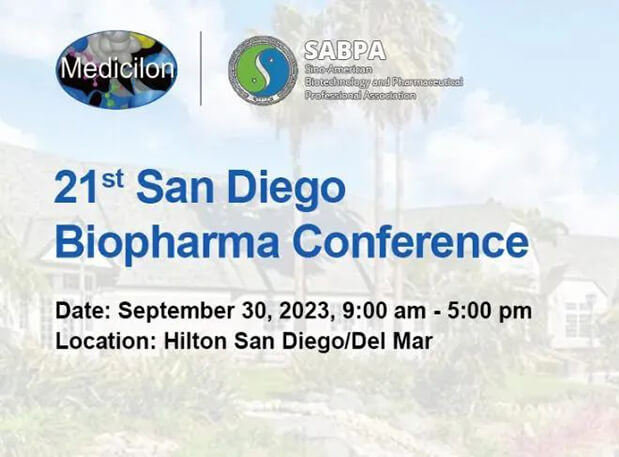 9月30日，，，，，亿万先生mr陈春麟博士将出席第21届圣地亚哥生物制药大会